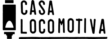 Logotipo da Casa Locomotiva, preto, para web